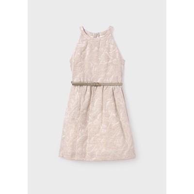 ROPA VESTIDO NIÑA _ JACQUARD FLOR 