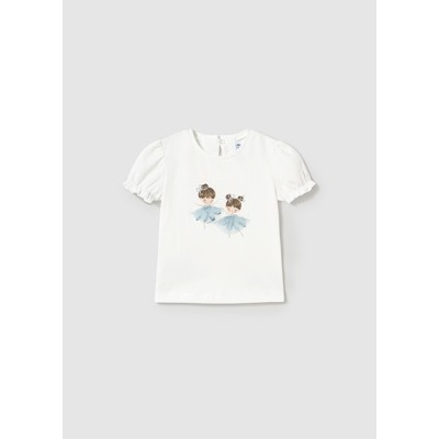 ROPA CAMISETA BEBE NIÑA _ M/C VESTIR 