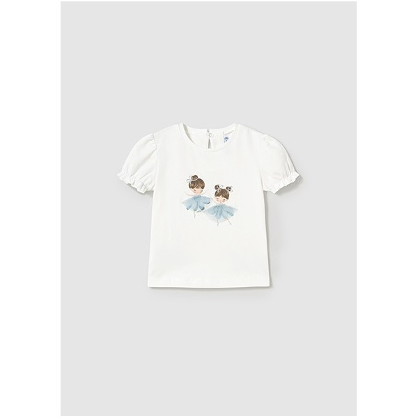 ROPA CAMISETA BEBE NIÑA _ M/C VESTIR 