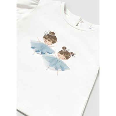 ROPA CAMISETA BEBE NIÑA _ M/C VESTIR 