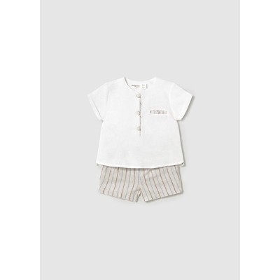 ROPA CONJUNTO PANTALON BEBE NIÑO _ CORTO PLANA 