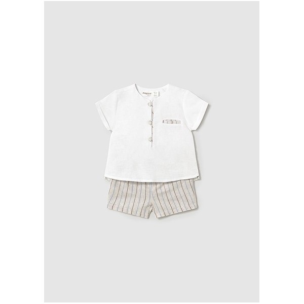 ROPA CONJUNTO PANTALON BEBE NIÑO _ CORTO PLANA 