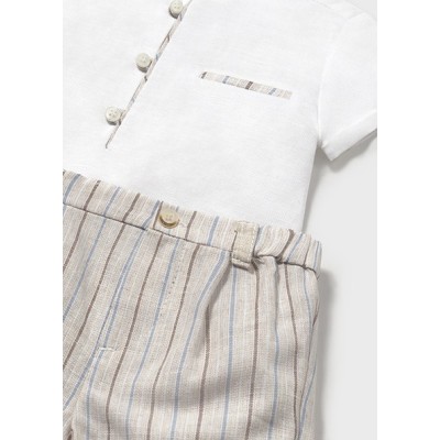 ROPA CONJUNTO PANTALON BEBE NIÑO _ CORTO PLANA 