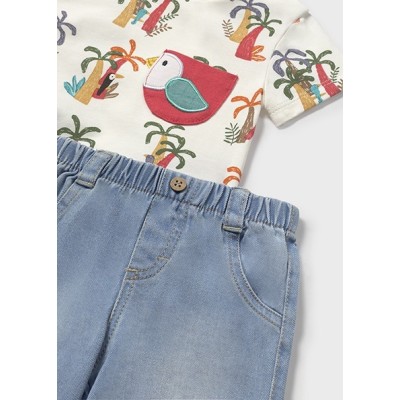 ROPA CONJUNTO PANTALON BEBE NIÑO _ CORTO 