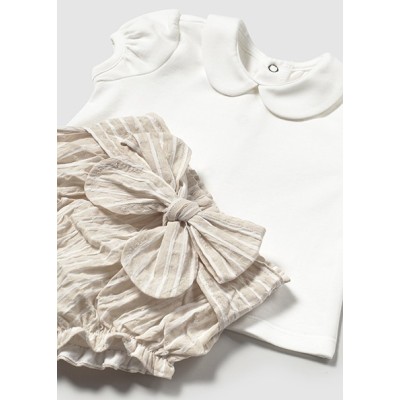 ROPA CONJUNTO BEBE NIÑA _ SHORT Y CHAQUETA 