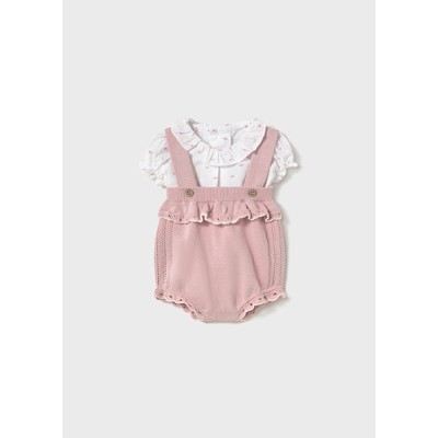 ROPA CONJUNTO BEBE NIÑA _ PETO TRICOT 