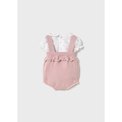 ROPA CONJUNTO BEBE NIÑA _ PETO TRICOT 