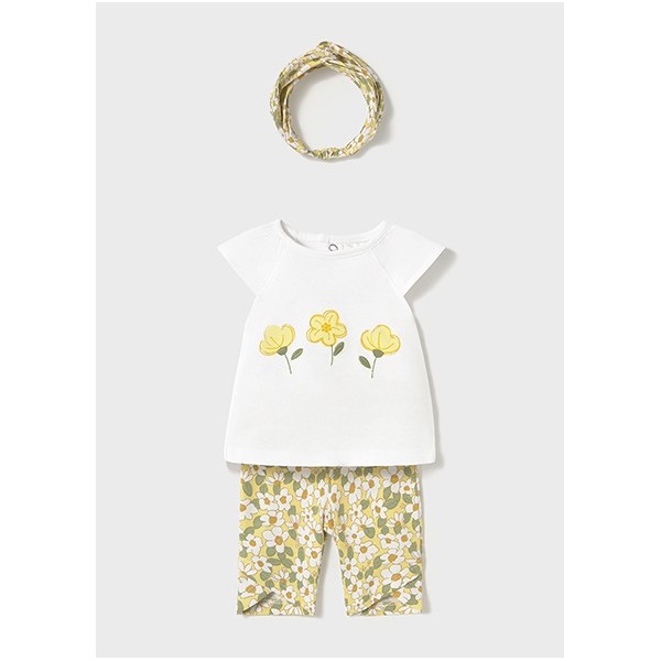 (30432) CONJUNTO LEGGINGS CAPRI Y DIADEMA