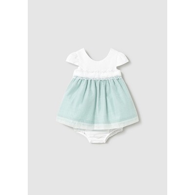 ROPA VESTIDO BEBE NIÑA _ COMBINADO CEREMONIA 