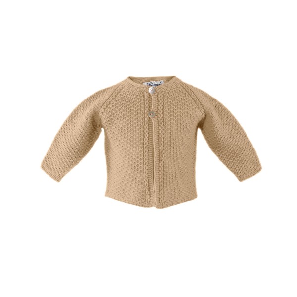 ROPA CHAQUETA BEBE UNISEX _ LARGA TRICOTOSA 