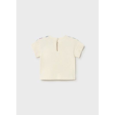 ROPA CAMISETA BEBE NIÑA MAYORAL M/C SERIGRAFIADA 