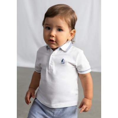 ROPA POLO BEBE NIÑO MAYORAL M/C COMBINADO 