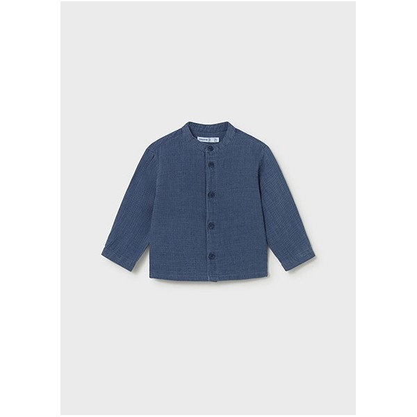 ROPA CAMISA BEBE NIÑO MAYORAL M/L BAMBULA TEJANERA 