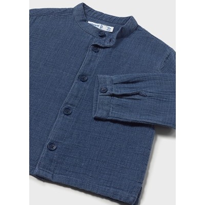 ROPA CAMISA BEBE NIÑO MAYORAL M/L BAMBULA TEJANERA 
