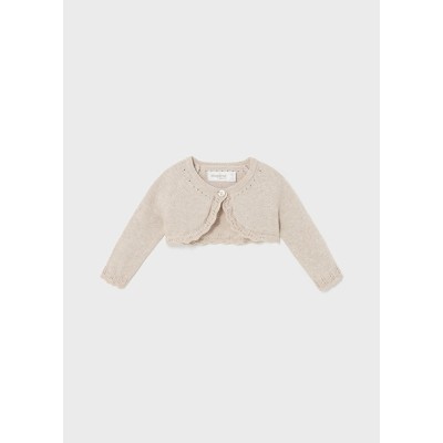 ROPA CHAQUETA BEBE NIÑA _ TRICOT BÁSICA 