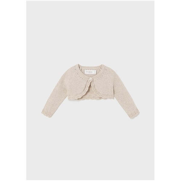 ROPA CHAQUETA BEBE NIÑA _ TRICOT BÁSICA 