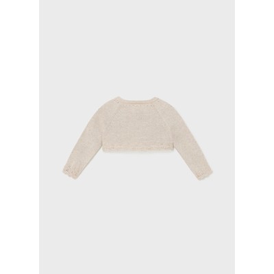 ROPA CHAQUETA BEBE NIÑA _ TRICOT BÁSICA 