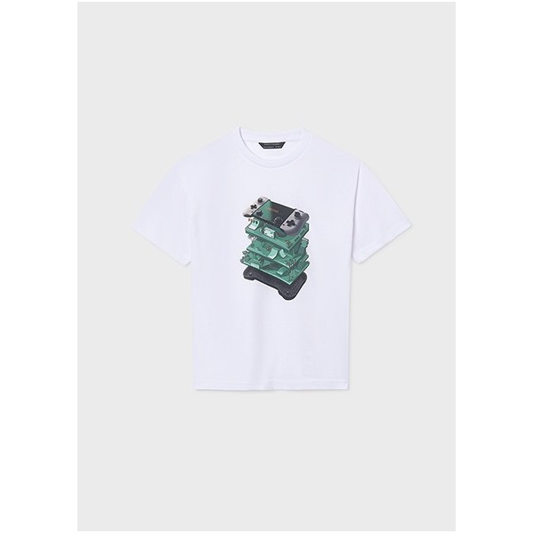 ROPA CAMISETA NIÑO MAYORAL M/C PRINT 