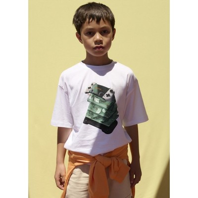 ROPA CAMISETA NIÑO MAYORAL M/C PRINT 