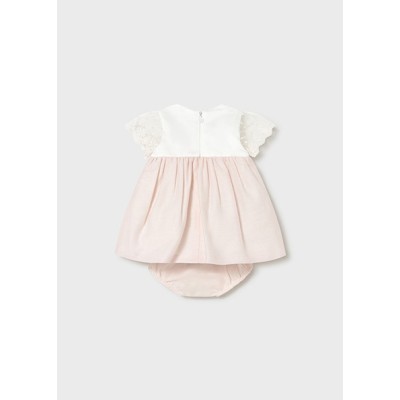ROPA VESTIDO BEBE NIÑA MAYORAL COMBINADO CEREMONIA 