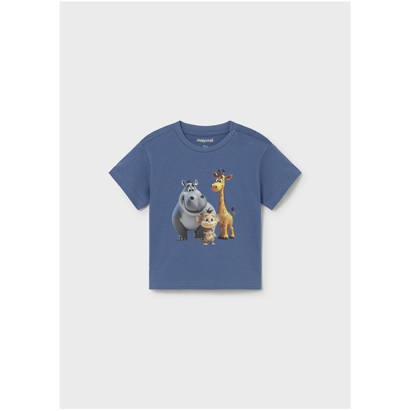 ROPA CAMISETA BEBE NIÑO MAYORAL M/C ANIMAL 