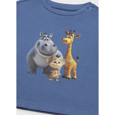 ROPA CAMISETA BEBE NIÑO MAYORAL M/C ANIMAL 