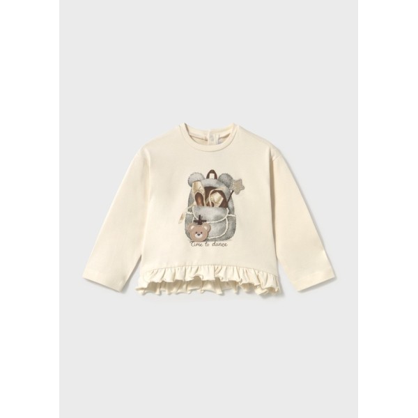 ROPA CAMISETA BEBE NIÑA MAYORAL M/L PLAY 