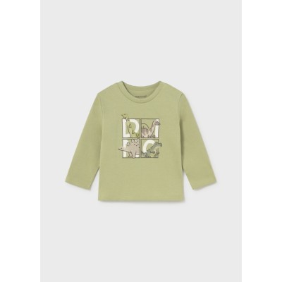 ROPA CAMISETA BEBE NIÑO MAYORAL M/L DINOS 