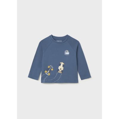 ROPA CAMISETA BEBE NIÑO MAYORAL M/L CARRERAS 