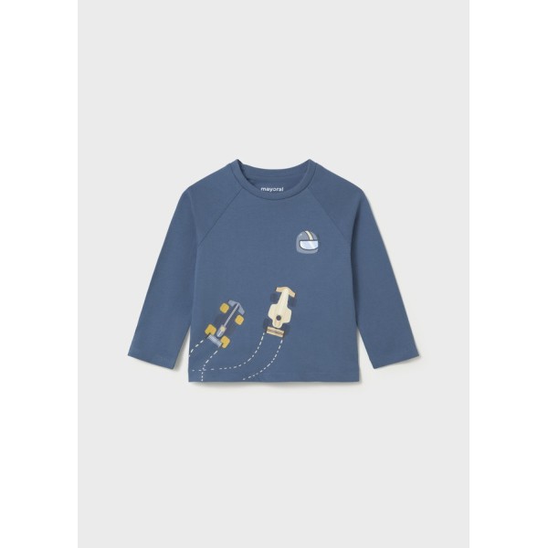 ROPA CAMISETA BEBE NIÑO MAYORAL M/L CARRERAS 
