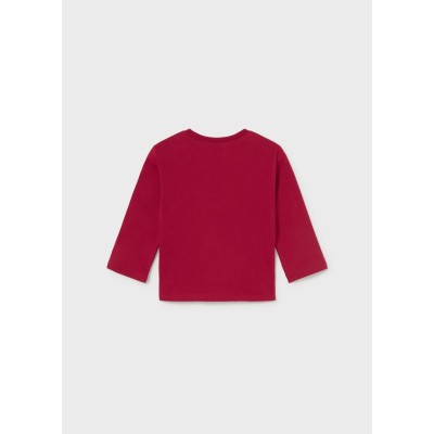 ROPA CAMISETA BEBE NIÑO MAYORAL M/L BORDADOS 