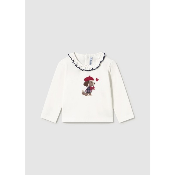 ROPA CAMISETA BEBE NIÑA MAYORAL M/L VESTIR 