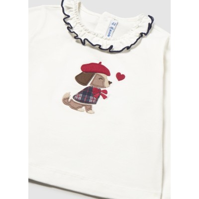 ROPA CAMISETA BEBE NIÑA MAYORAL M/L VESTIR 