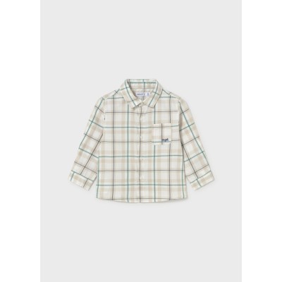 ROPA CAMISA BEBE NIÑO MAYORAL M/L CUADROS VIELLA 