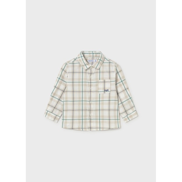 ROPA CAMISA BEBE NIÑO MAYORAL M/L CUADROS VIELLA 