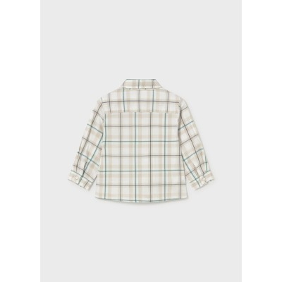 ROPA CAMISA BEBE NIÑO MAYORAL M/L CUADROS VIELLA 