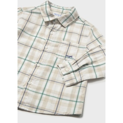 ROPA CAMISA BEBE NIÑO MAYORAL M/L CUADROS VIELLA 