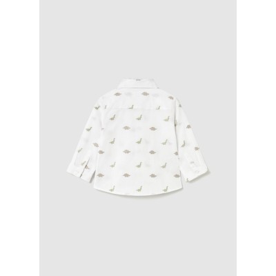 ROPA CAMISA BEBE NIÑO MAYORAL M/L JACQUARD 
