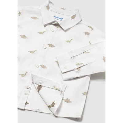 ROPA CAMISA BEBE NIÑO MAYORAL M/L JACQUARD 