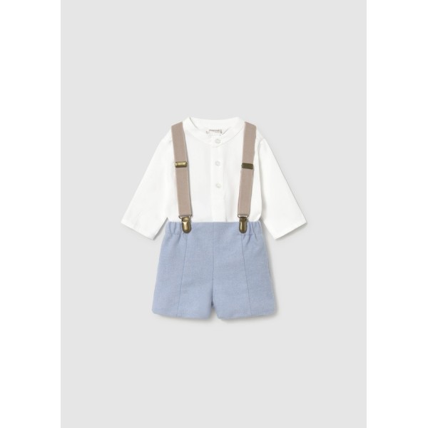 ROPA CONJUNTO PANTALON BEBE NIÑO MAYORAL CAMISA TIRANTES 