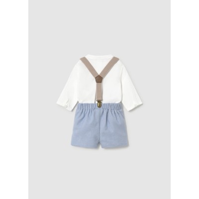 ROPA CONJUNTO PANTALON BEBE NIÑO MAYORAL CAMISA TIRANTES 