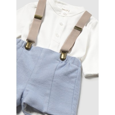 ROPA CONJUNTO PANTALON BEBE NIÑO MAYORAL CAMISA TIRANTES 