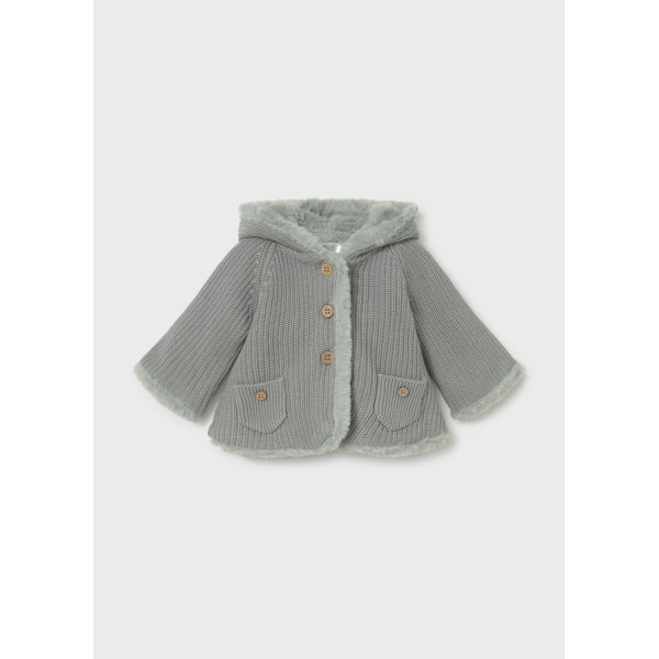 ROPA CHAQUETON BEBE NIÑA MAYORAL REBECÓN POMPÓN 