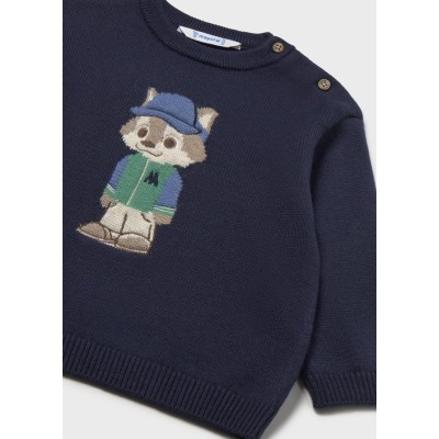 ROPA JERSEY BEBE NIÑO MAYORAL INTARSIA PERSONAJE 
