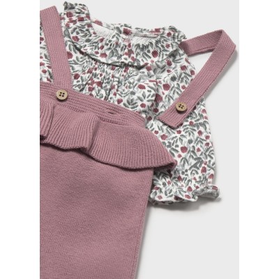 ROPA CONJUNTO BEBE NIÑA MAYORAL 3 PIEZAS TRICOT 