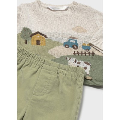 ROPA CONJUNTO PANTALON BEBE NIÑO MAYORAL LARGO Y JERSEY 
