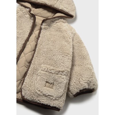 ROPA CHAQUETON BEBE NIÑO MAYORAL BORREGO REVERSIBLE 
