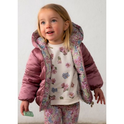 ROPA CHAQUETON BEBE NIÑA MAYORAL REVERSIBLE 