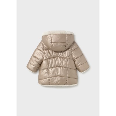 ROPA CHAQUETON BEBE NIÑA MAYORAL REVERSIBLE PELO 