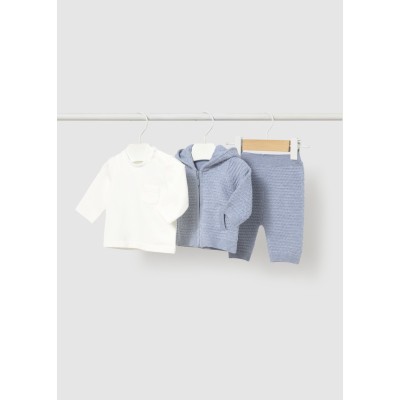 ROPA CONJUNTO BEBE NIÑO MAYORAL TRICOT 3 PIEZAS 